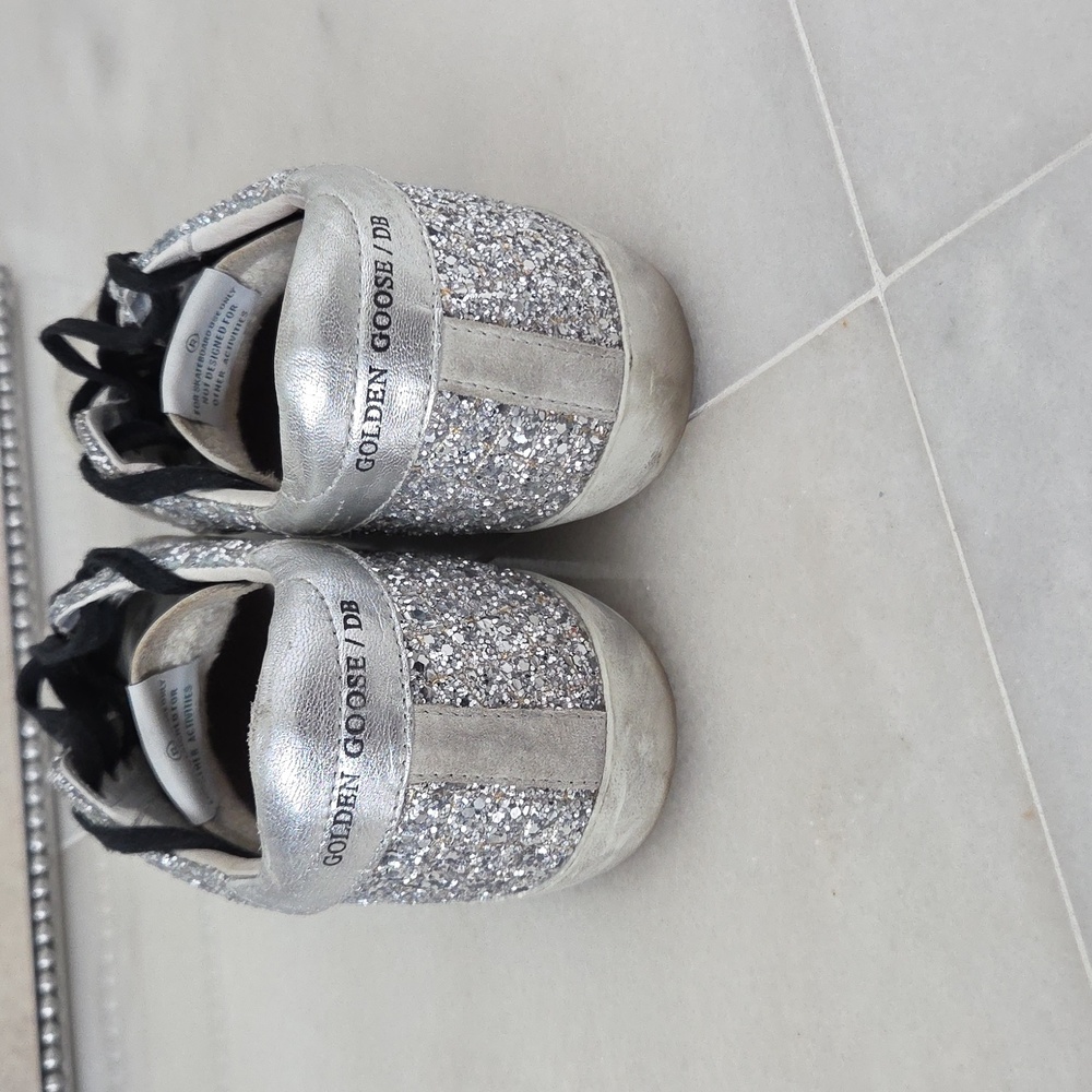 Golden Goose Superstar Glitter Lowtop Sneaker EXCELLENT CONDITION!! - Picture 5 of 7